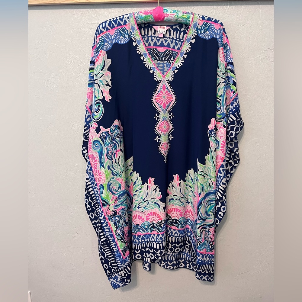 EUC Lilly Pulitzer Atlin Silk Caftan